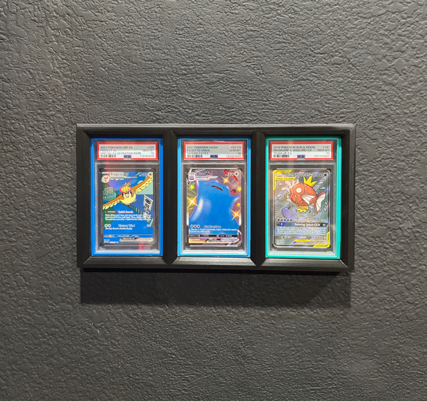 3D Printed - GRADED GAURD + SLAB Wall Mount - TRIOS